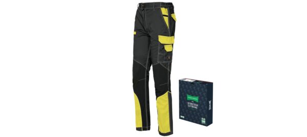 SPODNIE STRETCH EXTREME ISSA HV FLUO