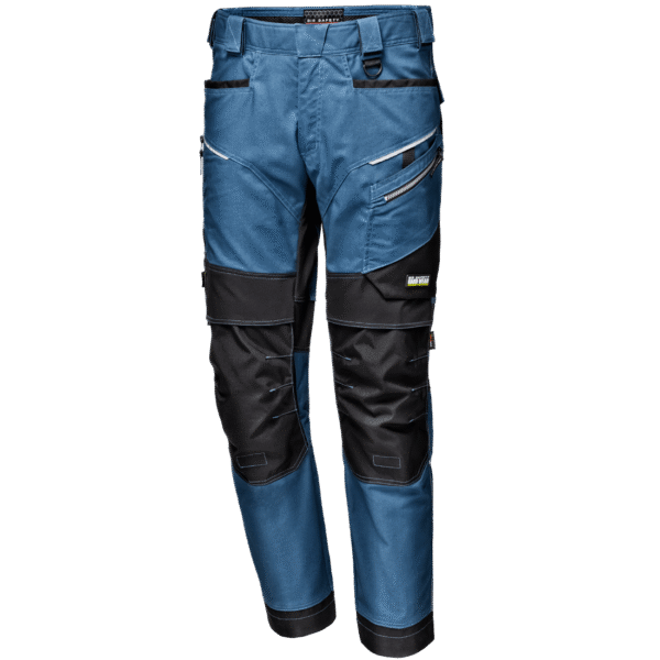 Spodnie CANVAS Sir Safety ruchome kieszenie morski